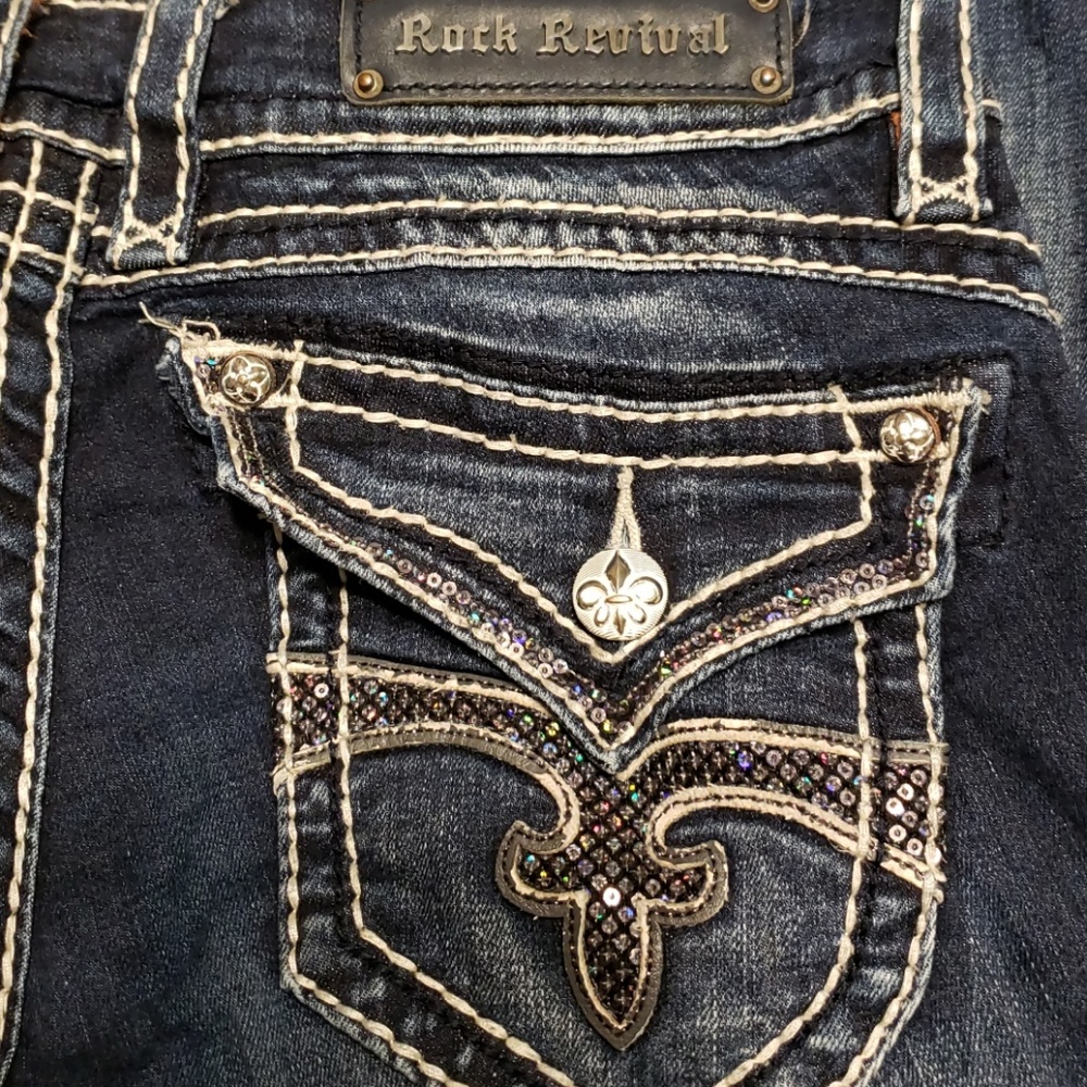 Heather skinny Rock Revival  sz 29